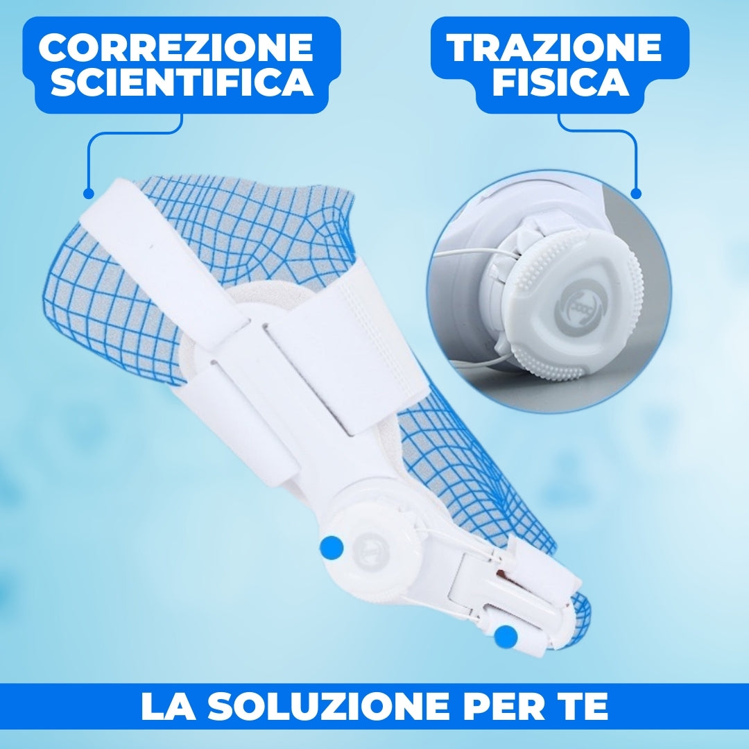 Correttore Alluce Valgo ComfortPlus™ – Sollievo Immediato dal Dolore e Camminata Più Naturale