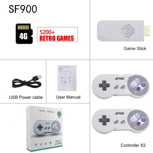 Console SF900 con 5000 giochi integrati