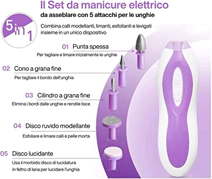 Fresa portatile Beauty Nails