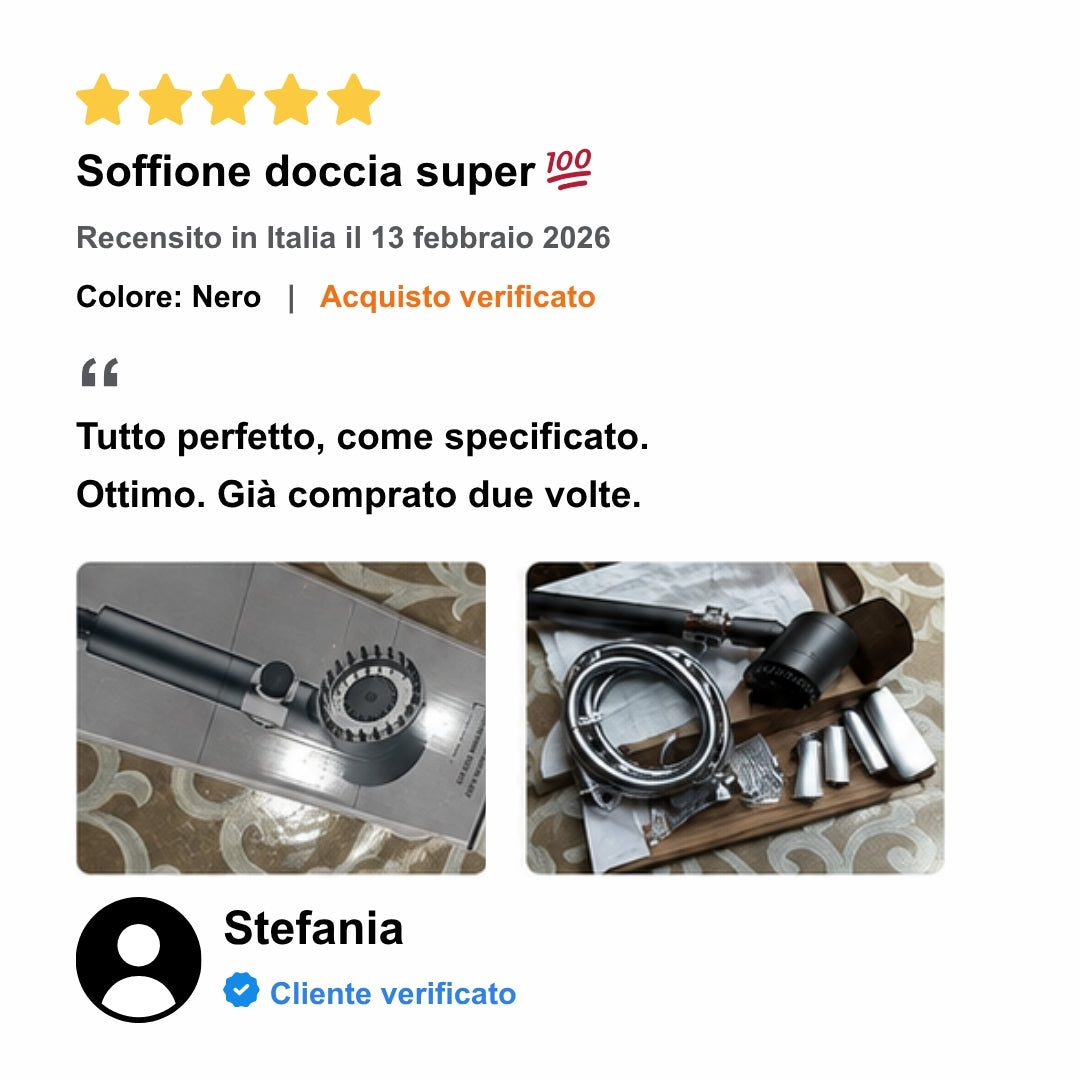 Doccetta multifunzione ad alta pressione🚿