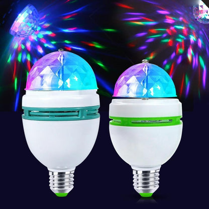 Lampada roteante a colori